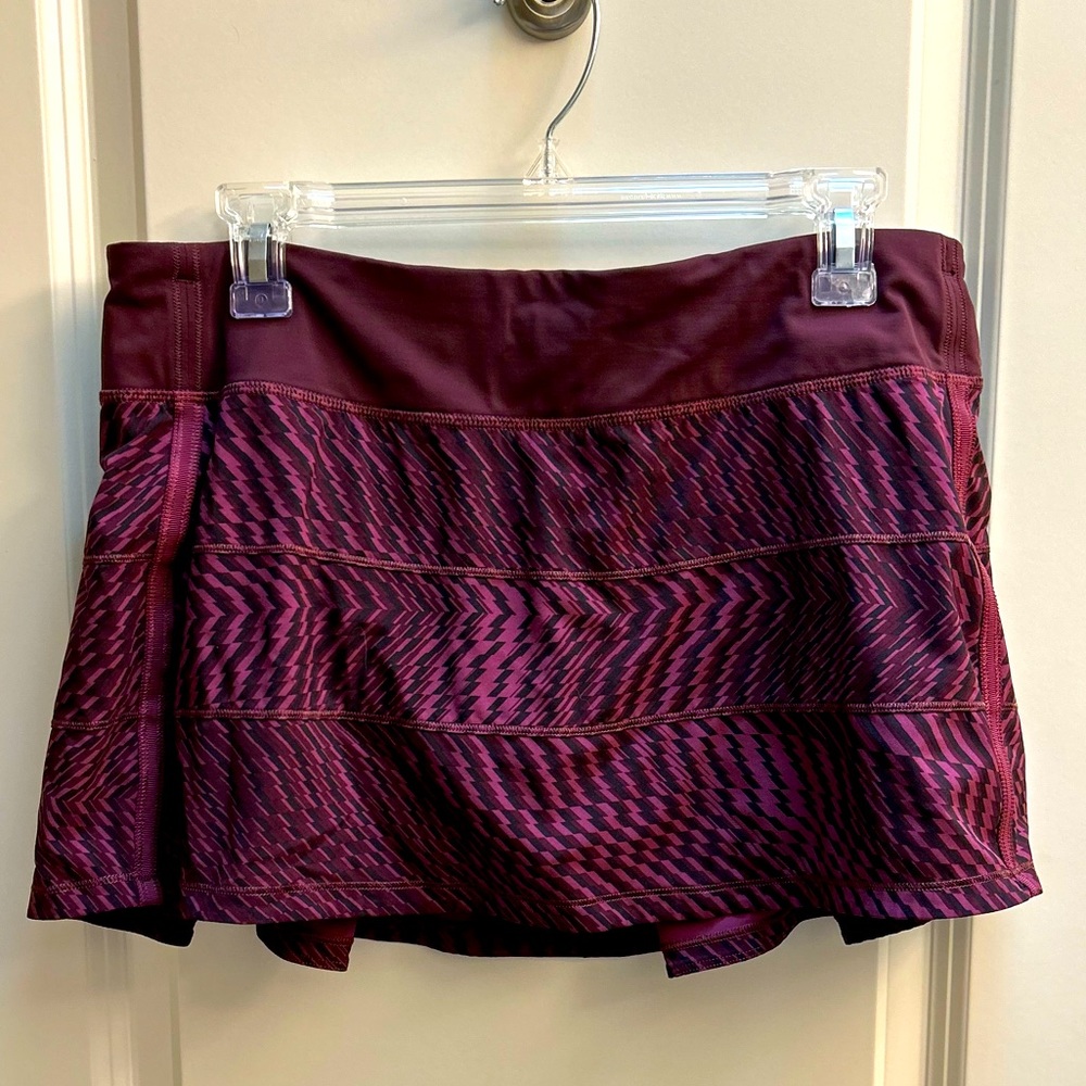 Lululemon running skort